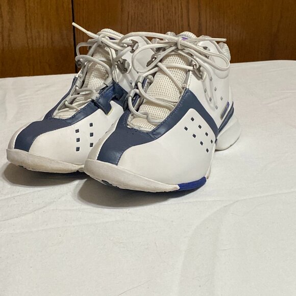 Reebok Women’s RB206-FLU Size 7.5 White High Top DMX - Picture 1 of 13